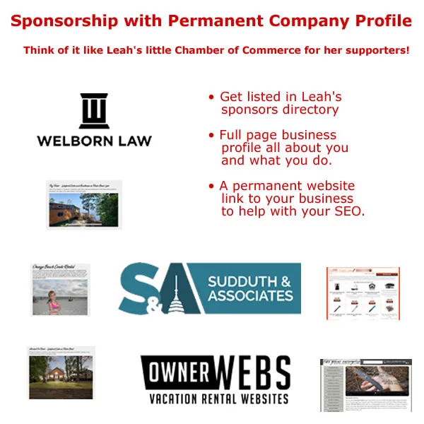 Get Listed in the Sponsors Directory