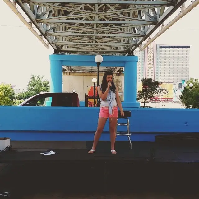 Jamming out at the Bossier City Boardwalk.  #BossierCity #Boardwalk.